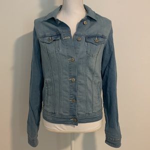 Old Navy Jean Jacket Lighter Wash Size S Small Tall
